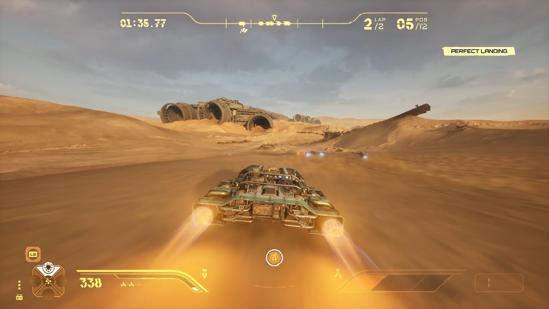 Landspeeder (Image via Secret Mode)