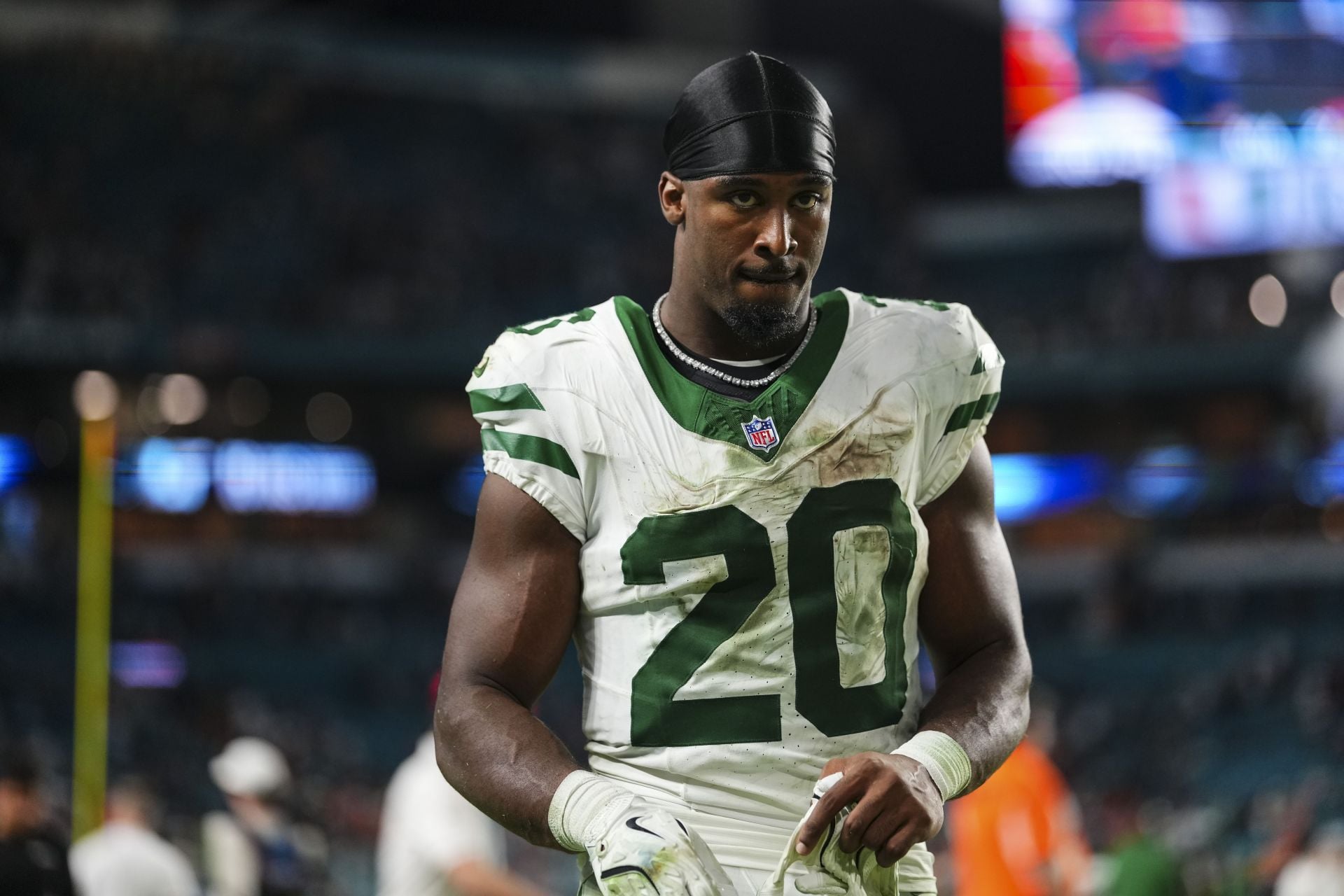 Breece Hall injury update: Jets HC Aaron Glenn delivers major bad news about star RB ahead of Bears clash