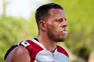 JJ Watt and his wife, Kealia, settled down in Arizona after retirement. (Image via IMAGN Library, link attached)