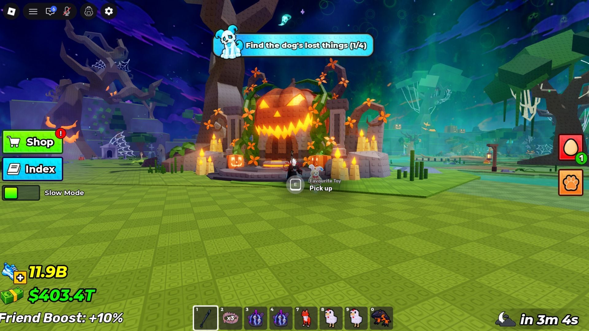 Favorite Toy location (Image via Roblox)