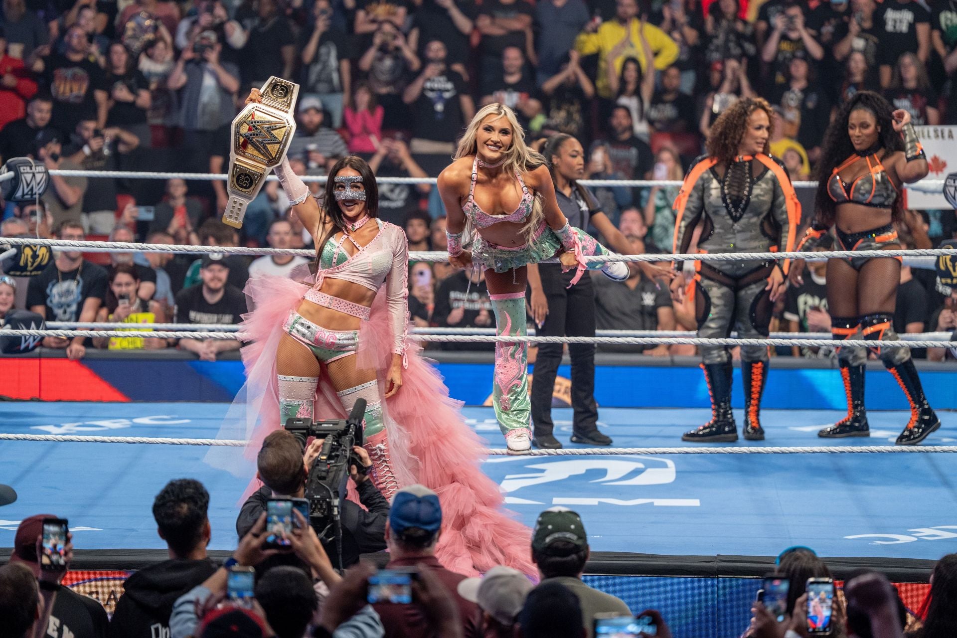 4 WWE Superstars who could disrupt Tiffany Stratton vs. Candice LeRae vs. Tatum Paxley on SmackDown