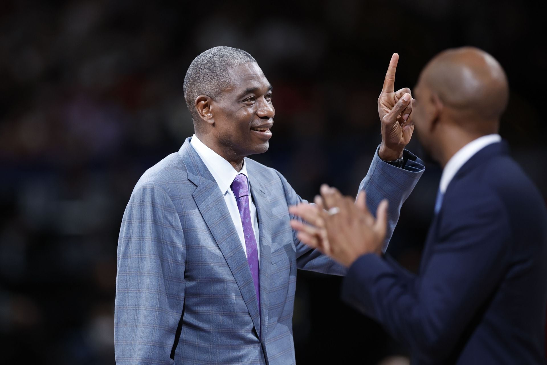 Dikembe Mutombo's Finger Wag started in Denver - Image Source: IMAGN