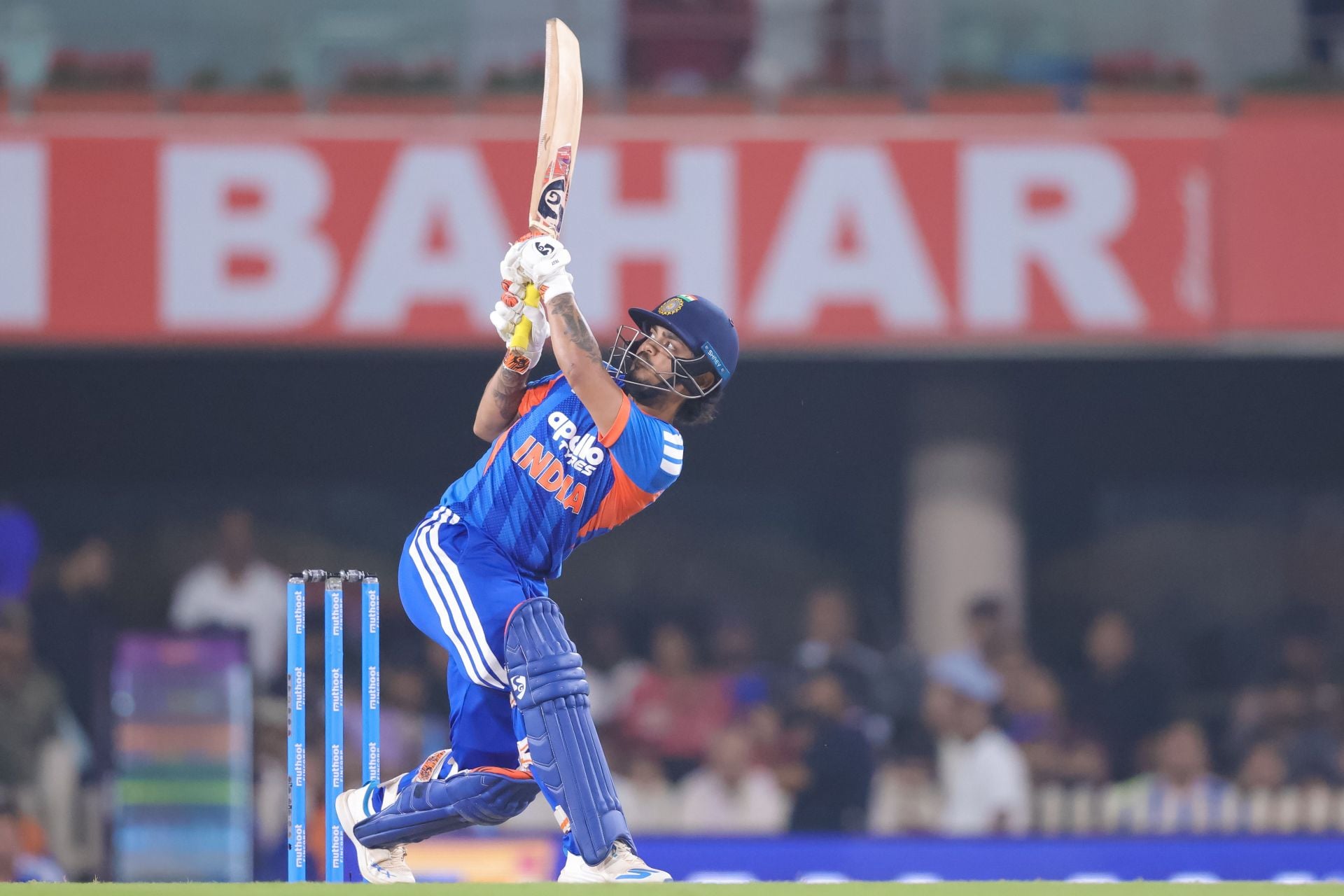 Ishan Kishan smashes Romario Shepherd for two fours and two sixes in 24-run over in IND vs WI 2026 5th T20I