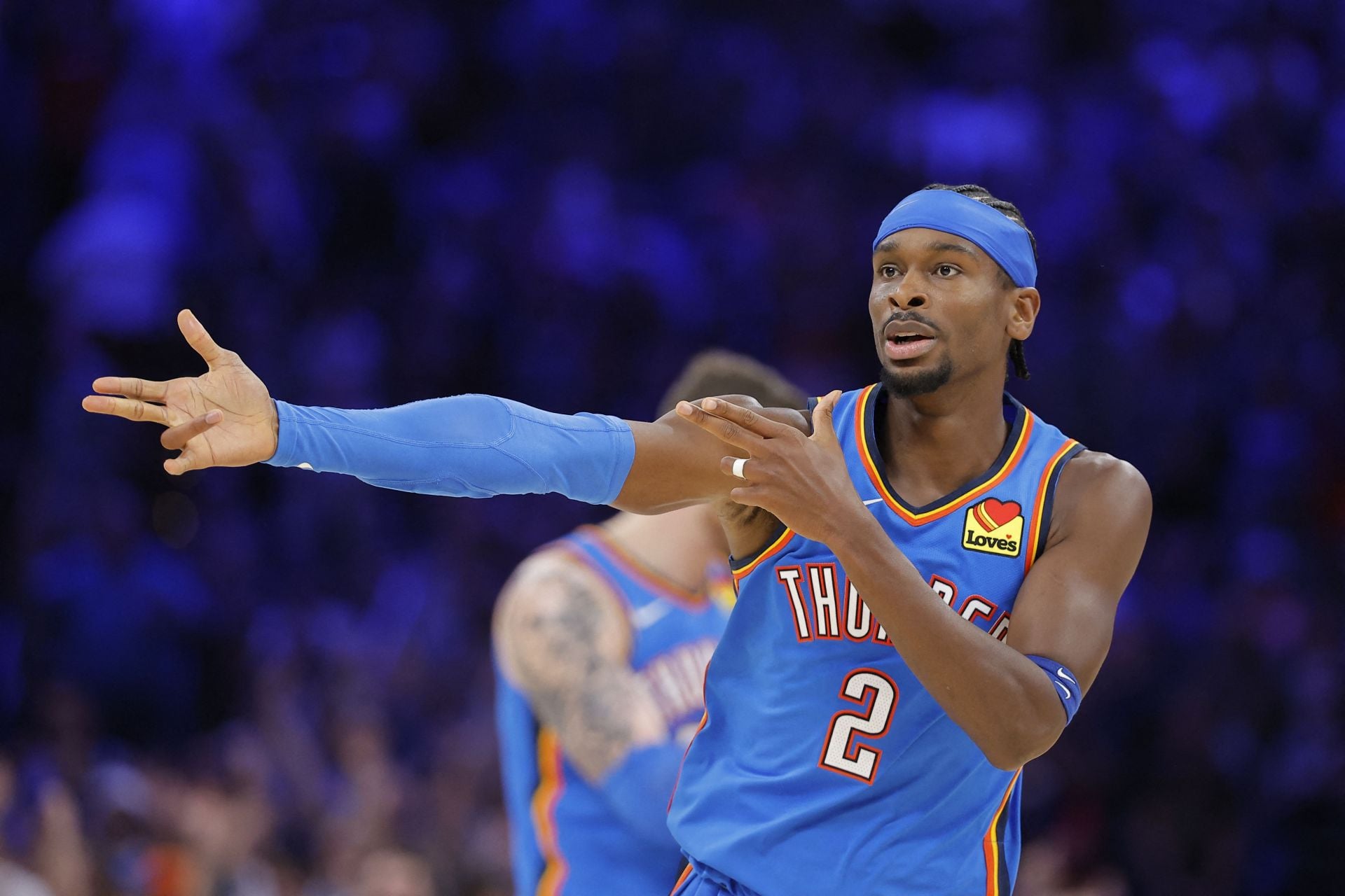 Shai Gilgeous-Alexander and Chet Holmgren still give the Thunder two All-Star-level anchors on opposite ends of the floor - Source: Imagn