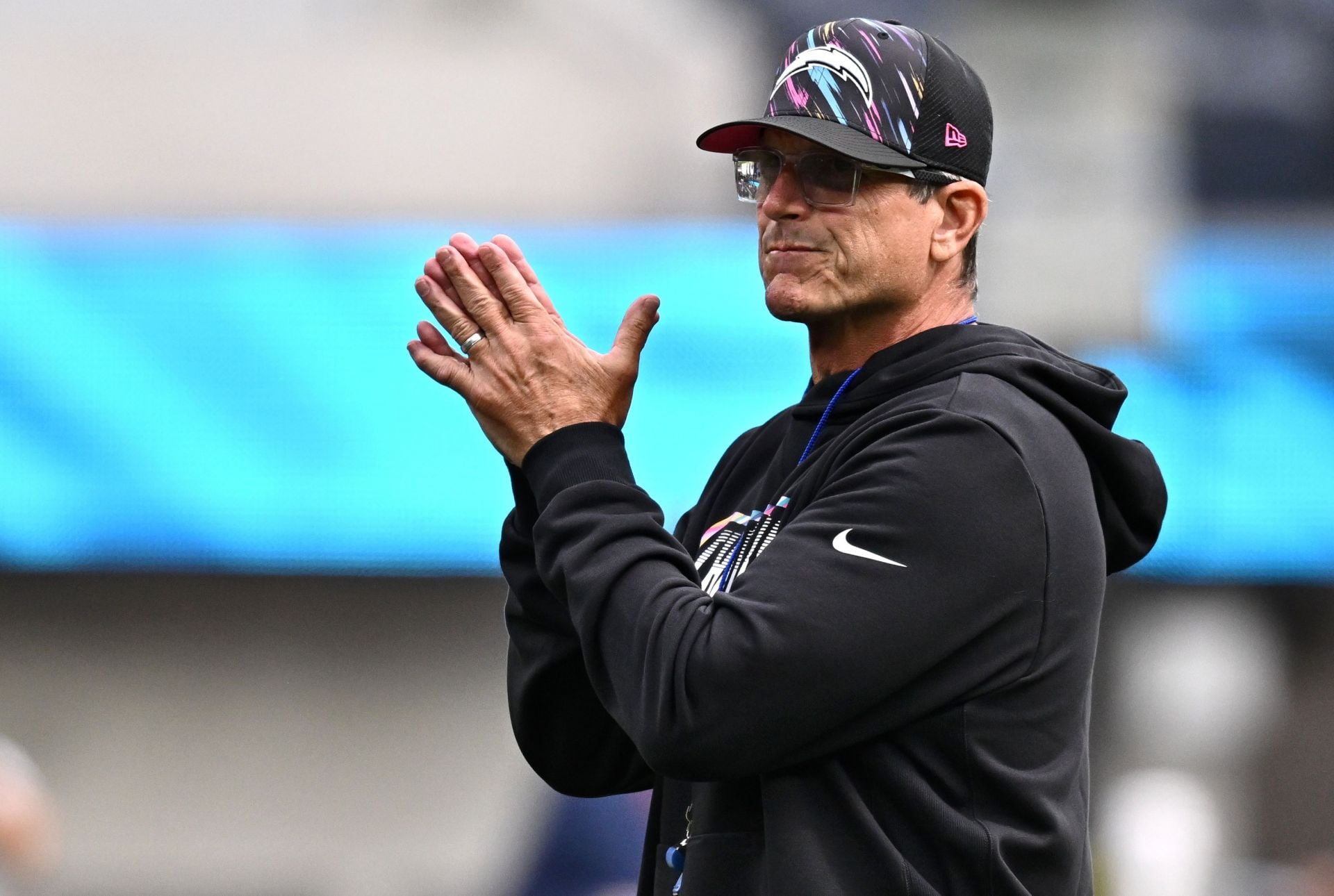 "He lost the locker room. Retire old man": NFL fans react to Jim Harbaugh's baffling response on Chargers' 0-5 start