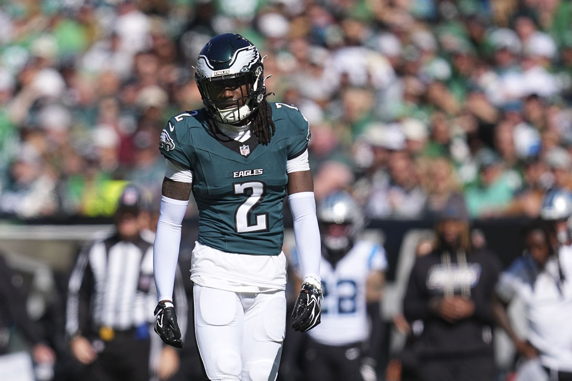 "Another coward in the locker room": NFL fans rip Riq Woolen over Eagles CB refusing to speak to media after loss to Cowboys
