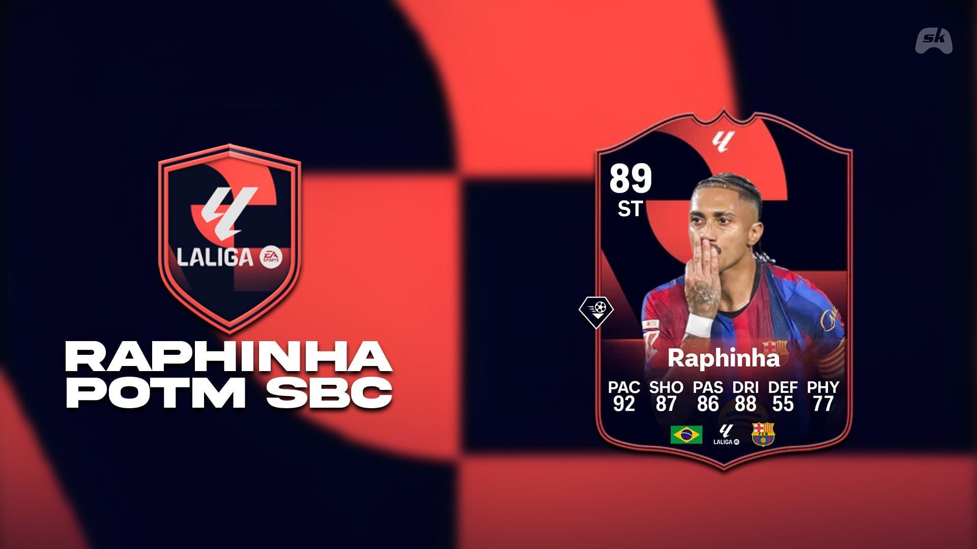 Best EA FC 27 Raphinha LaLiga POTM SBC solution