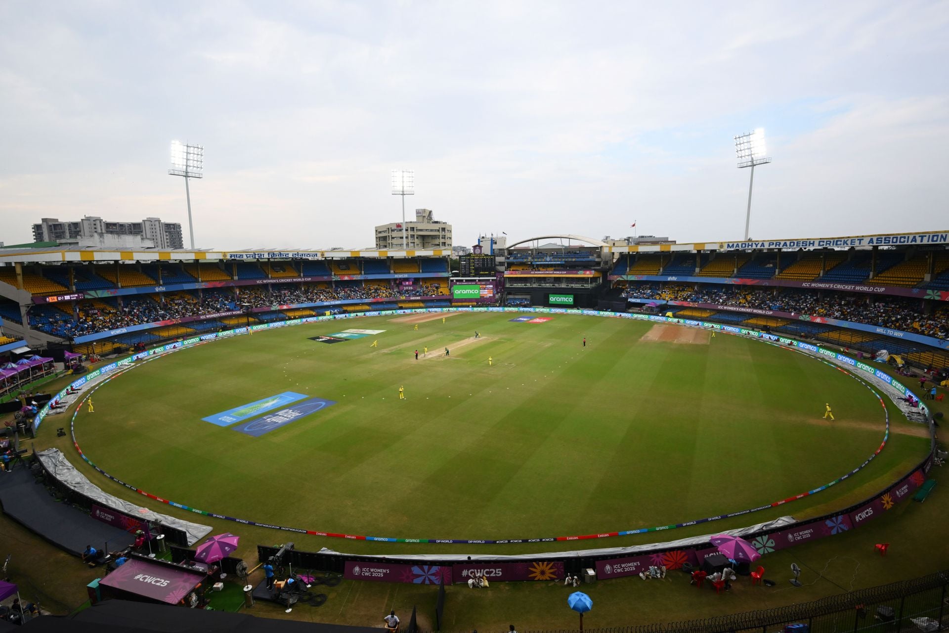 What is India's record in T20Is at the Holkar Stadium in Indore ahead of IND vs WI 2026 match?