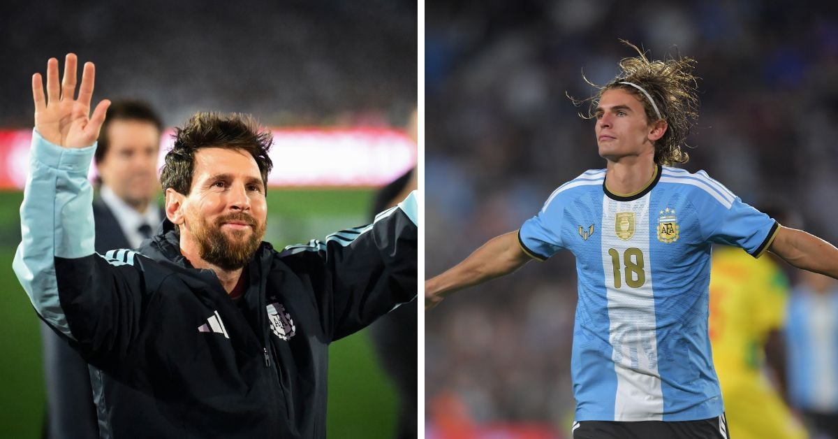 Nico Paz responds with 4-word message when asked if he has been told to take No.10 Argentina shirt worn by Lionel Messi