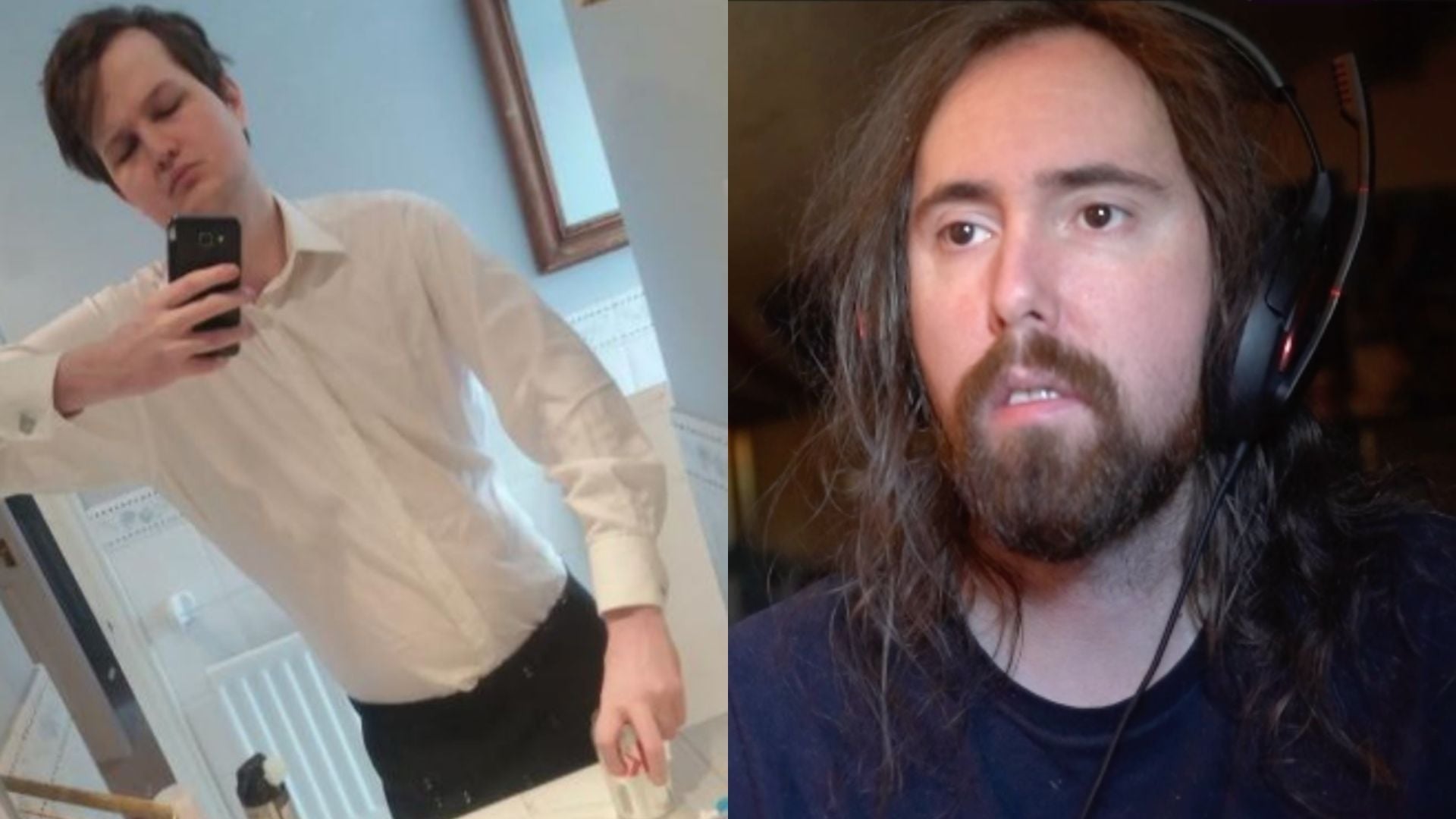 "This is the type of behavior that makes women hate men": Asmongold calls NoArmWhatley a "weirdo" for his actions toward female streamer