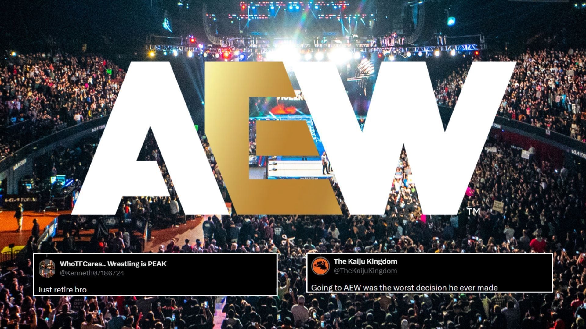 "Going to AEW was the worst decision he ever made," "Just retire bro"- Fans go wild after former champion is once again sidelined due to injury