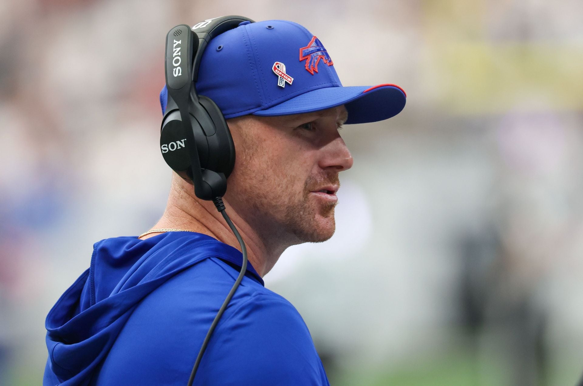 "Absolute cornball," "This guy has lost it": NFL fans rip Joe Brady over comments about Bills defensive struggles