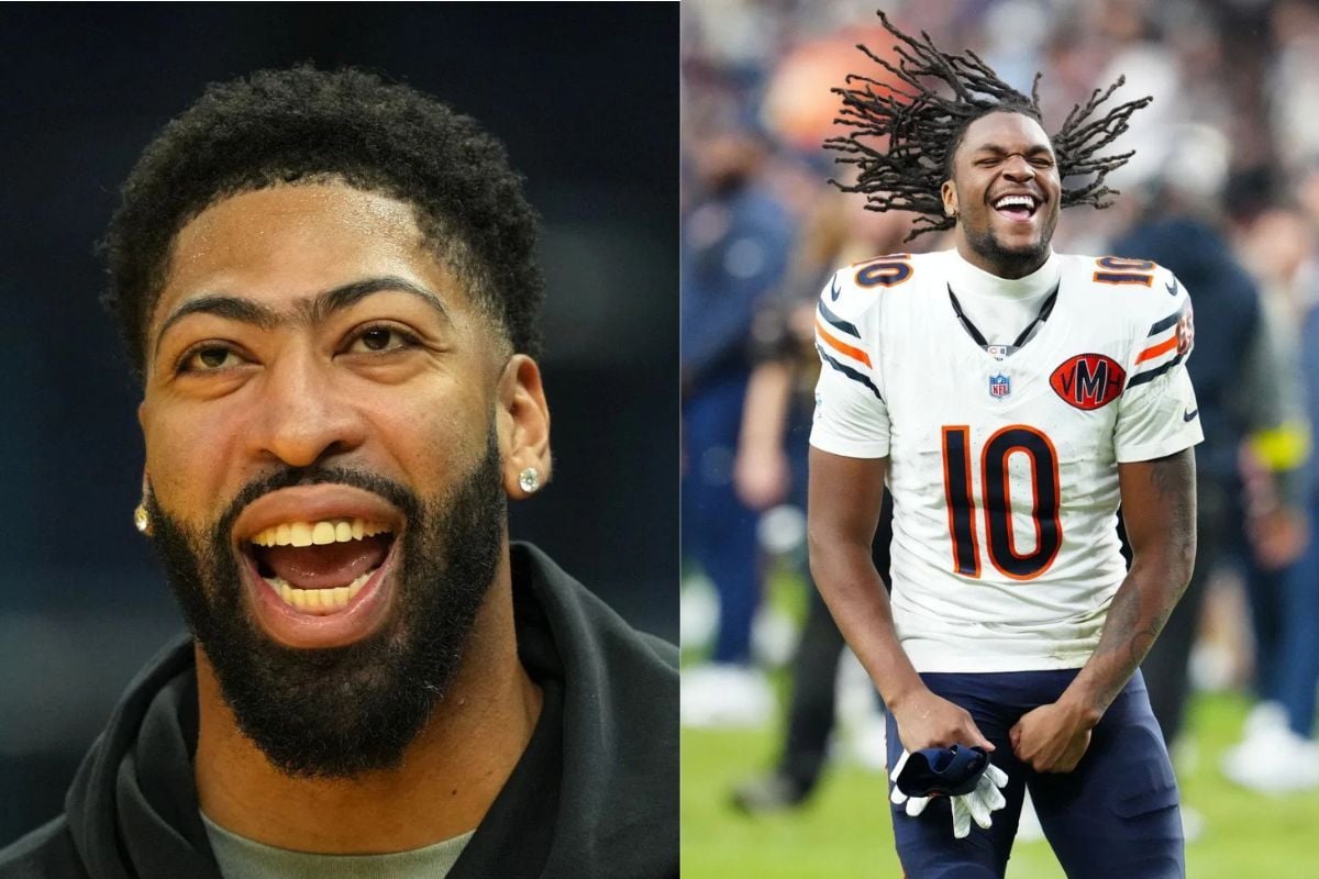 "Keep glazing Cheese head": Luther Burden III fires back at NBA star Anthony Davis for mocking his 49-yard outing in Bears' loss to Packers