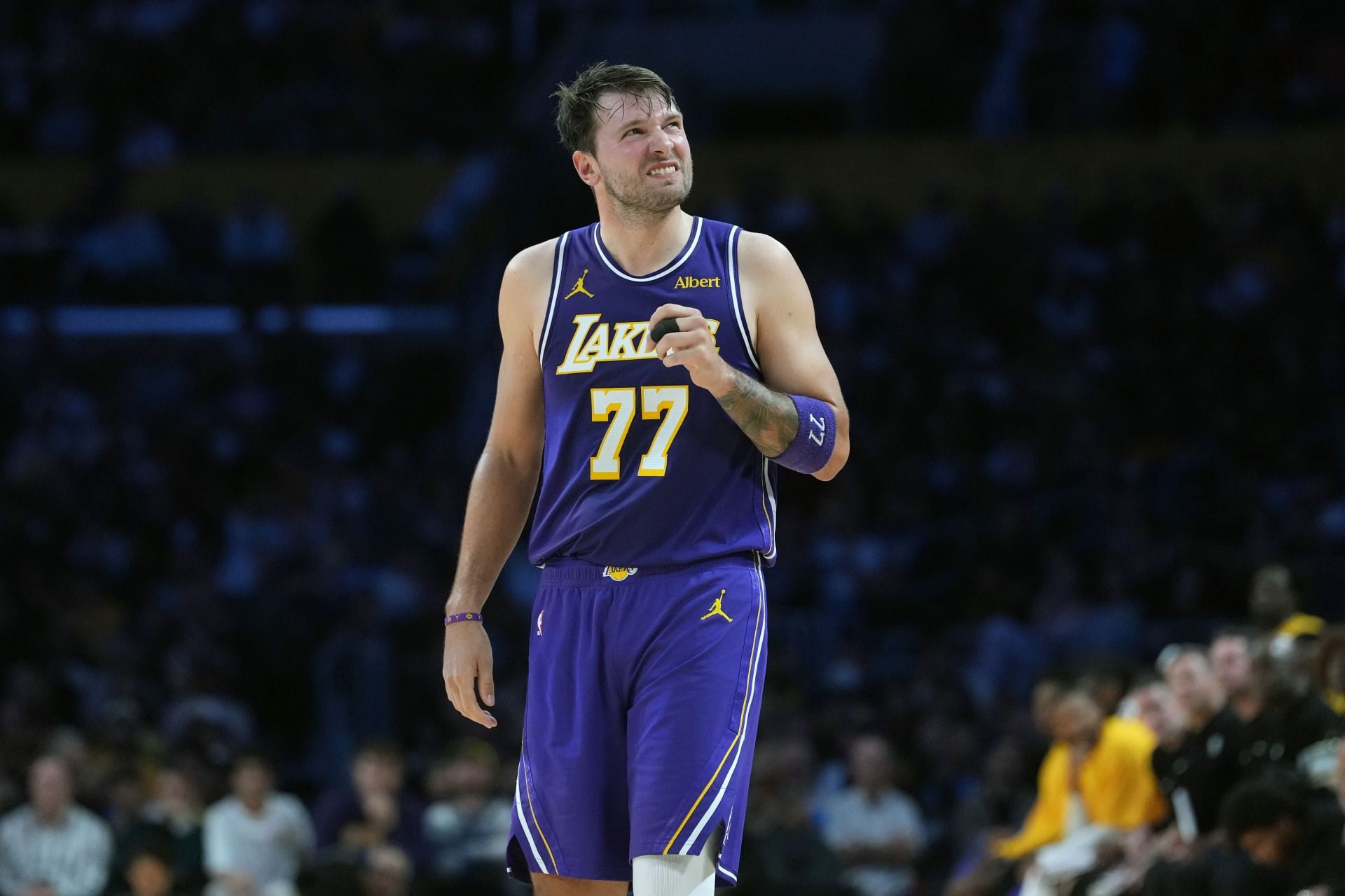 Luka Doncic has scored 93 points across the Lakers' last two games - Source: Imagn