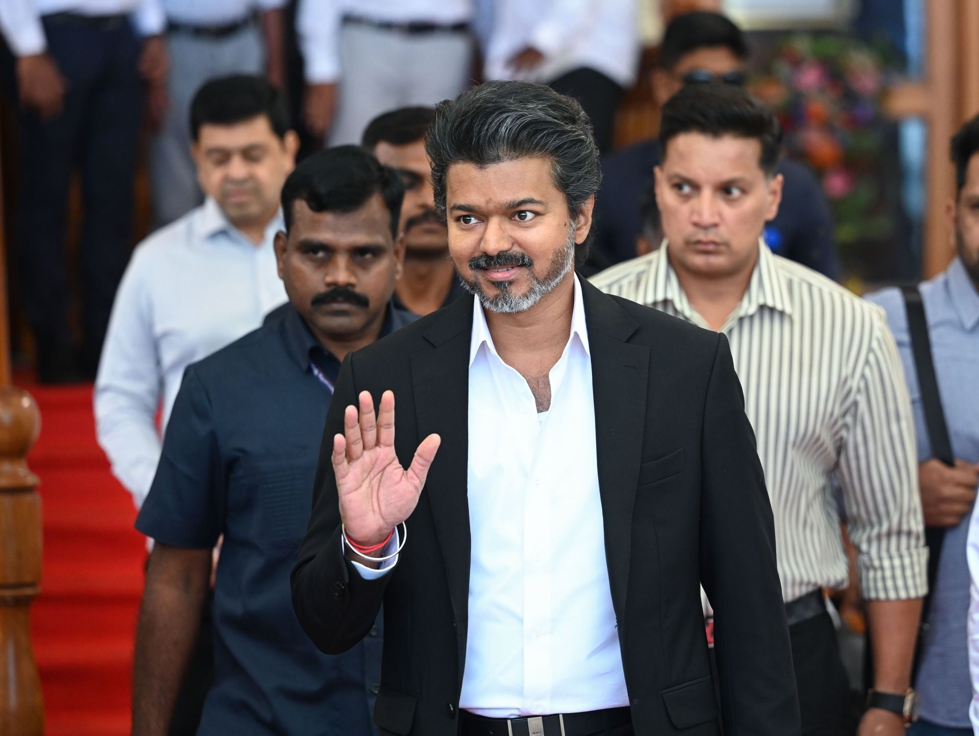 Tamil Nadu CM Vijay felicitates Team India star at a function with ₹ 75 Lakh reward after Asian Games 2026 gold medal success [Watch]