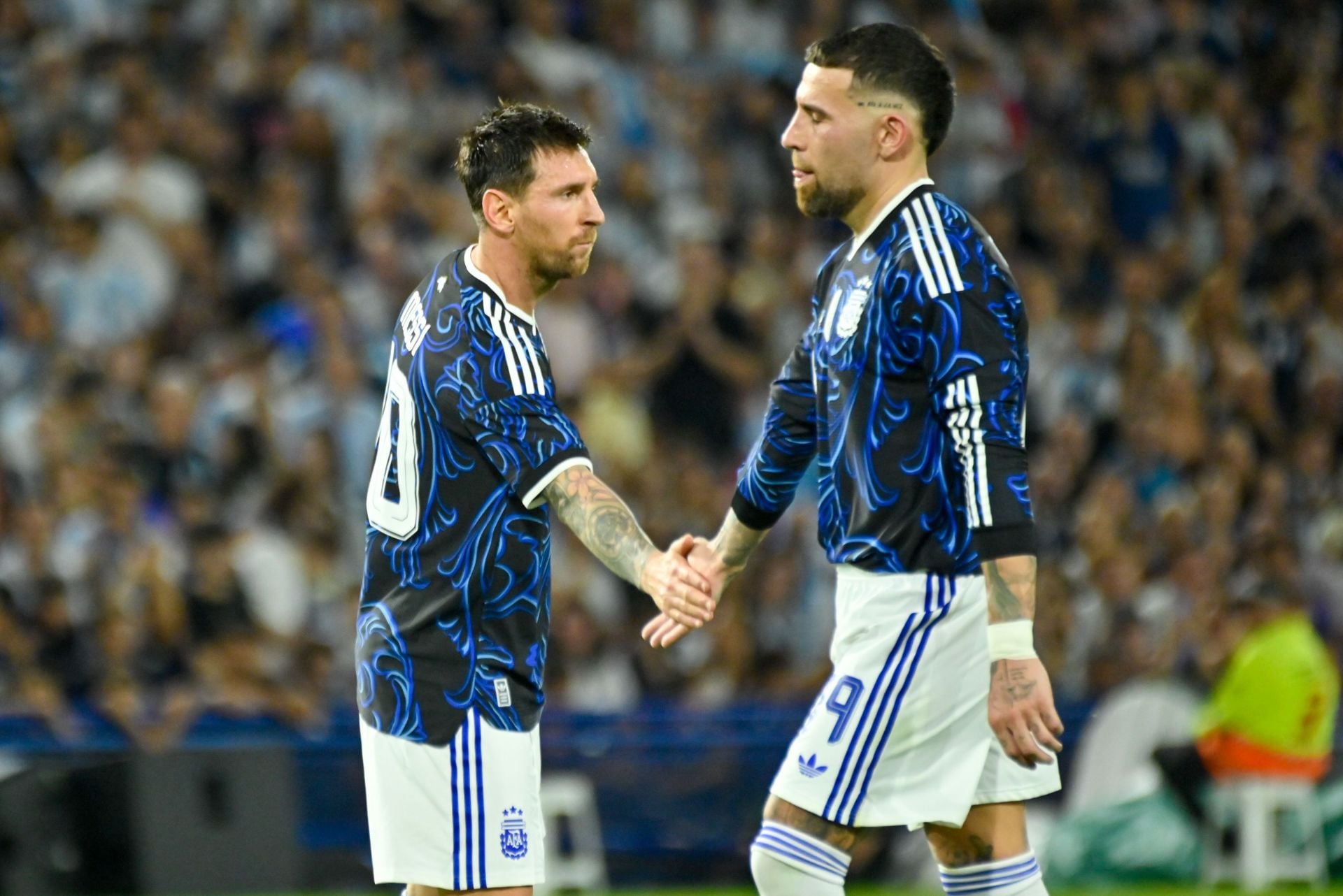 "If this day was already special, sharing it with Lionel Messi makes it even more unforgettable" - Nicolas Otamendi's message on leaving Argentina NT