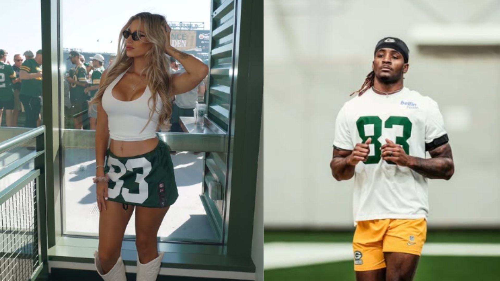 “Bears still suck”: Packers WR Savion Williams’ wife Jorden Lee takes brutal shot at Ben Johnson’s team after Green Bay’s 31-7 blowout
