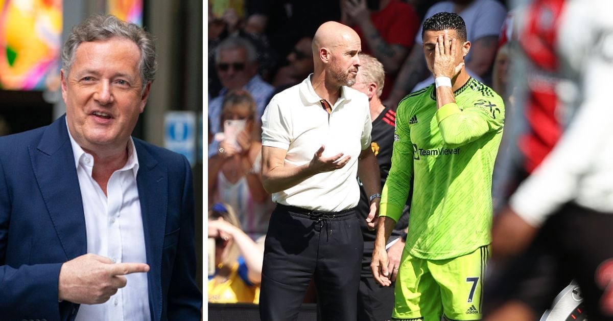 Piers Morgan Slams Erik ten Hag Over Ronaldo Clash [Confirmed]