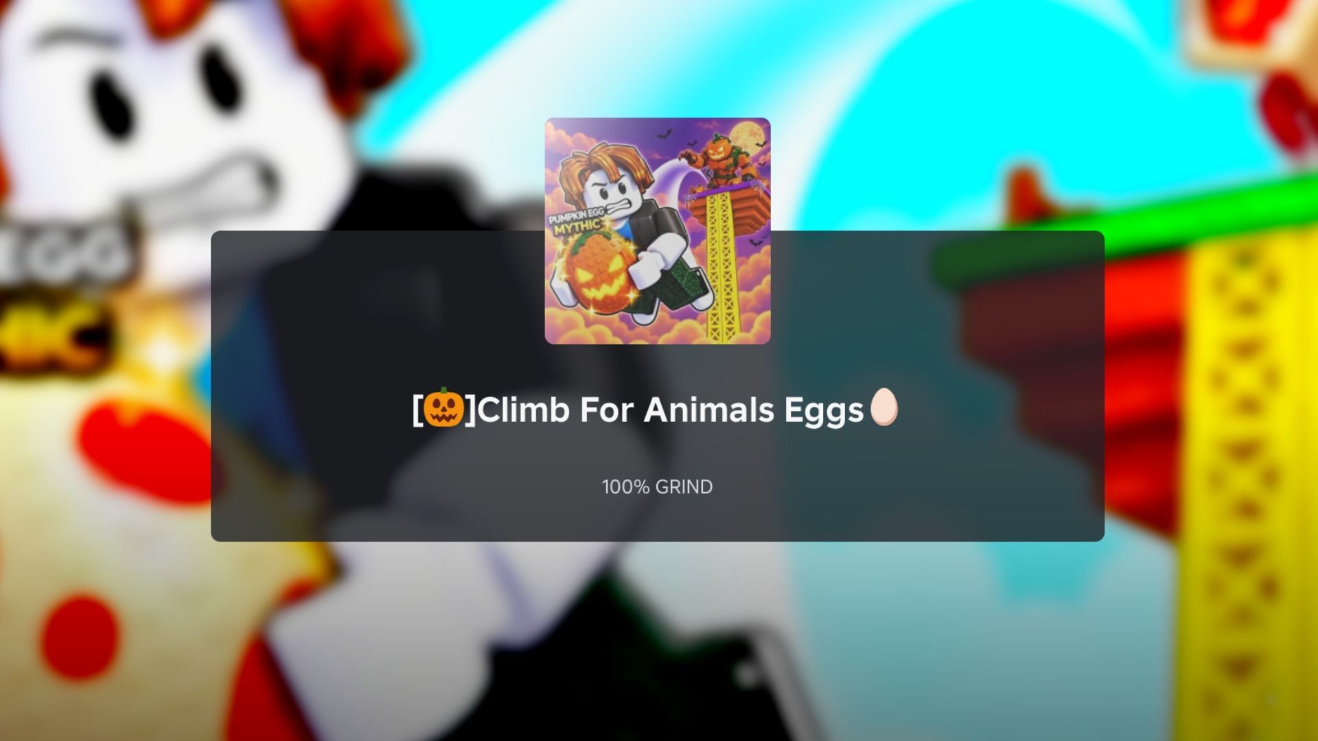 Climb For Animals Eggs Halloween Dimension Egg guide