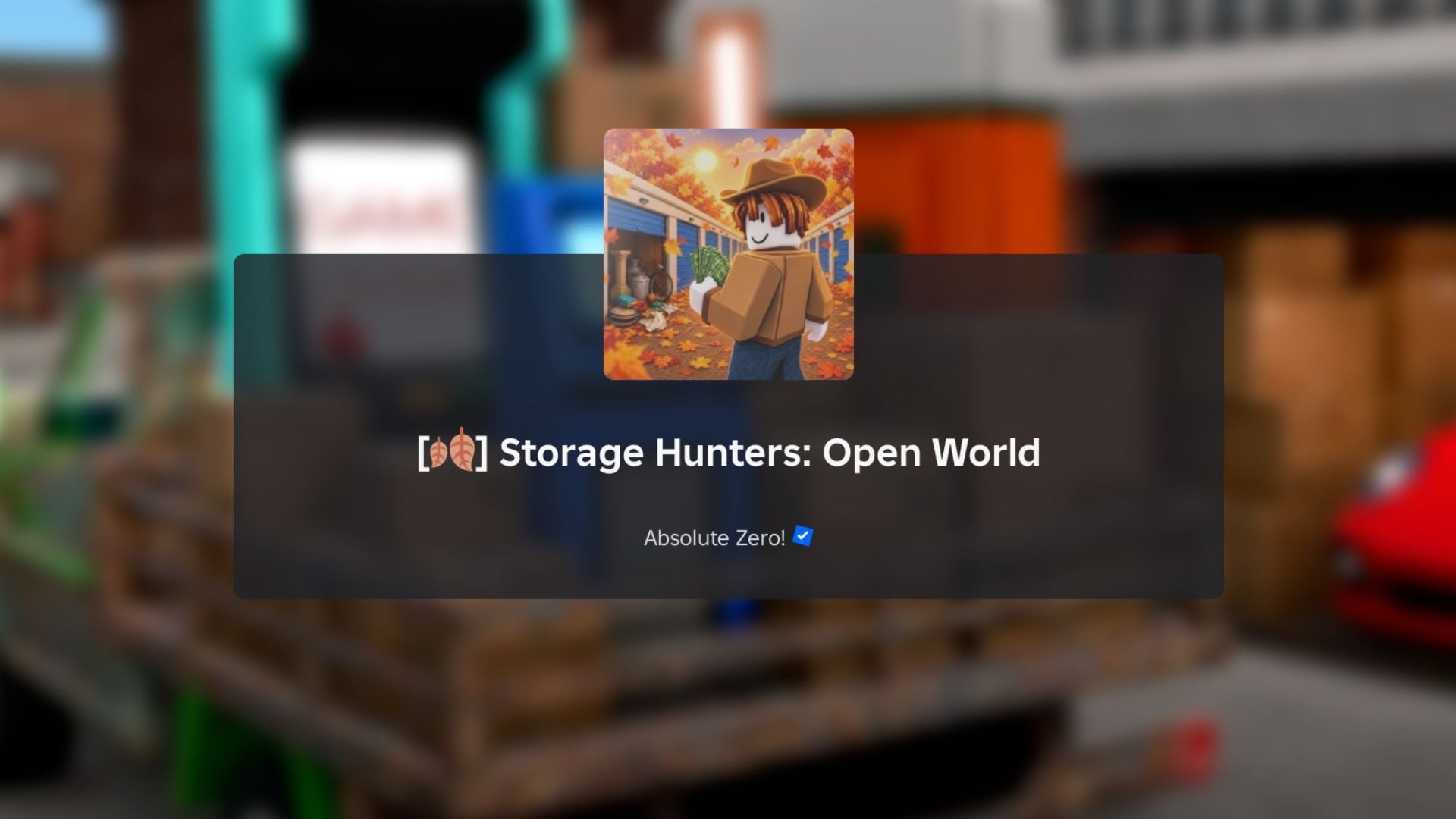 Storage Hunters: Open World Autumn Event update patch notes