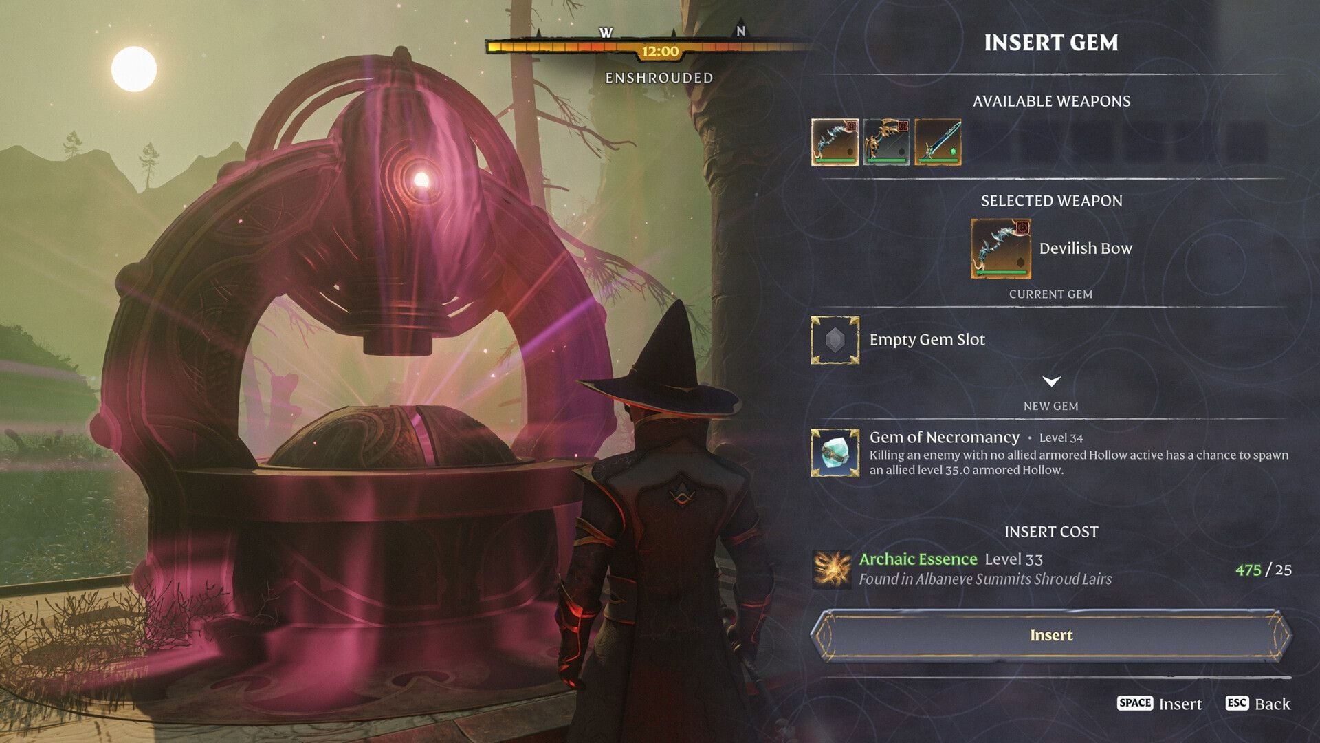 Enshrouded 1.0 Gem Forge and socketing guide