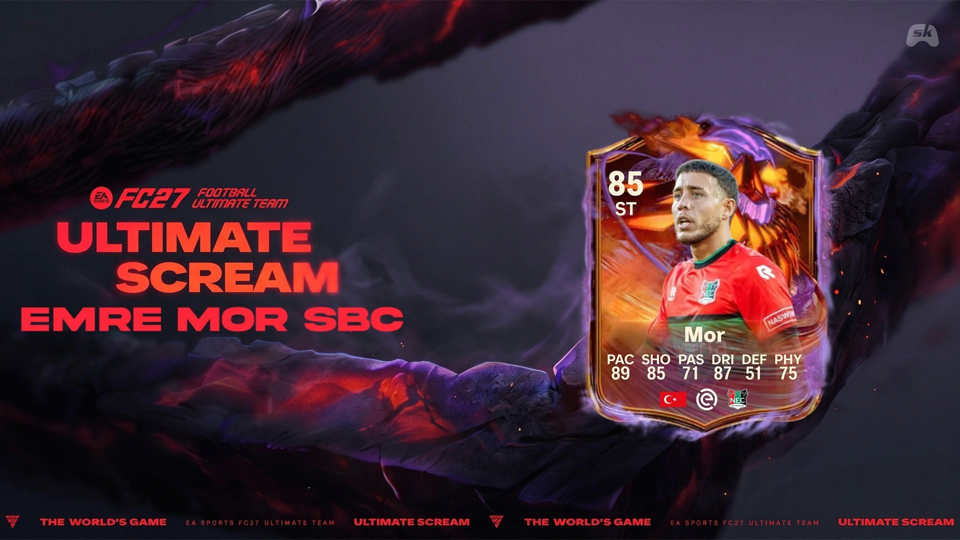 Best EA FC 27 Emre Mor Ultimate Scream SBC solution