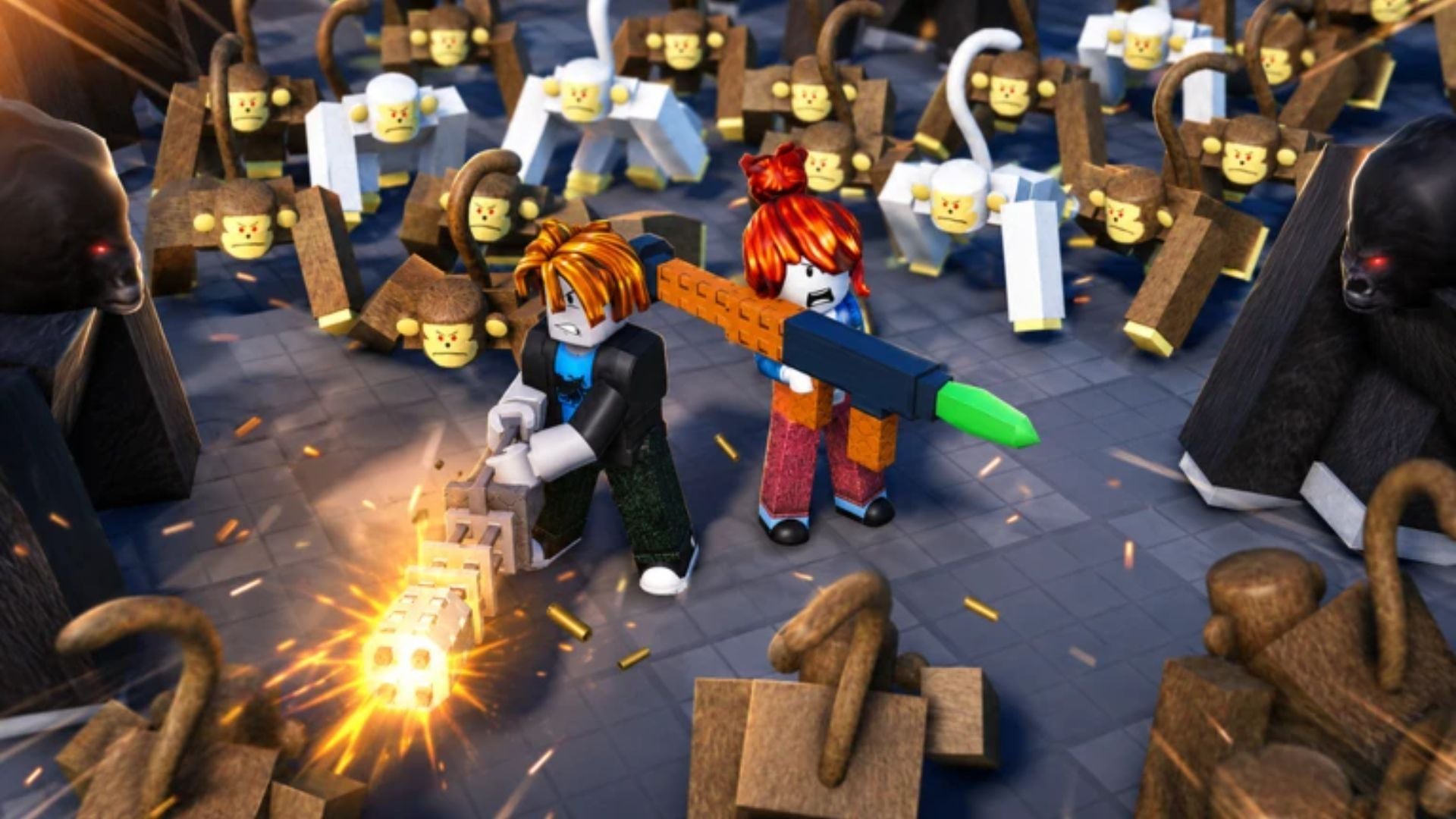All Weapons in Survive a Million Monkeys
