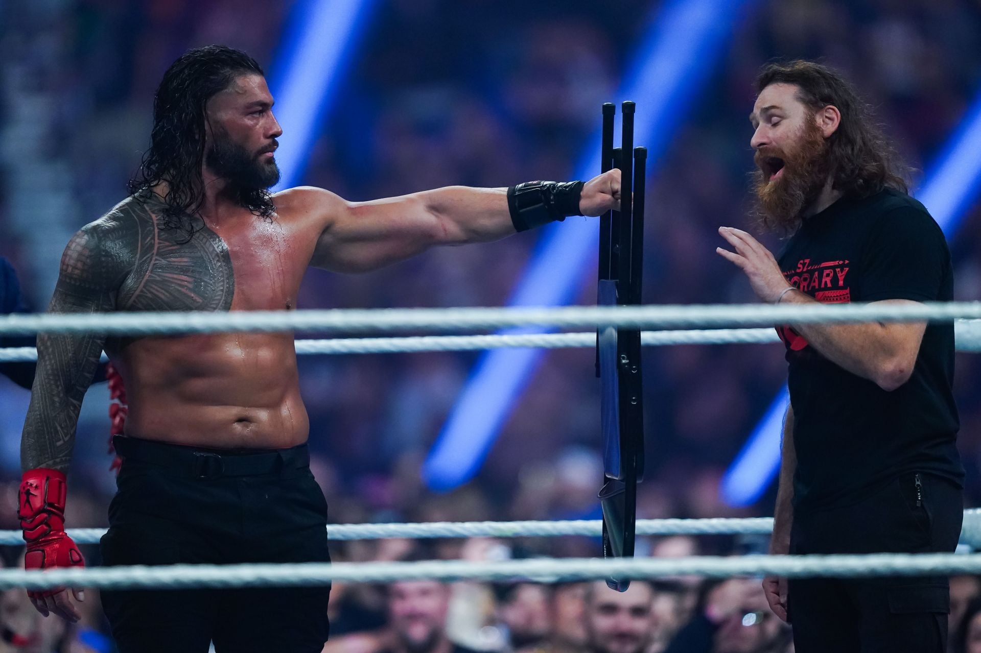 Result Of Roman Reigns Vs. Sami Zayn Champion vs. Champion Match At WWE Crown Jewel 2026 In Saudi Arabia Predicted By A Veteran