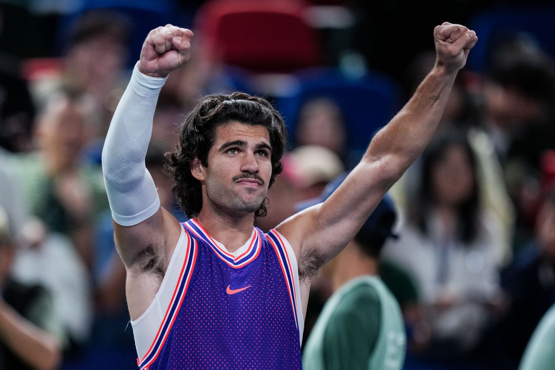 "The moustache is gonna stay" - Carlos Alcaraz confirms reason behind bold new look at Shanghai Masters