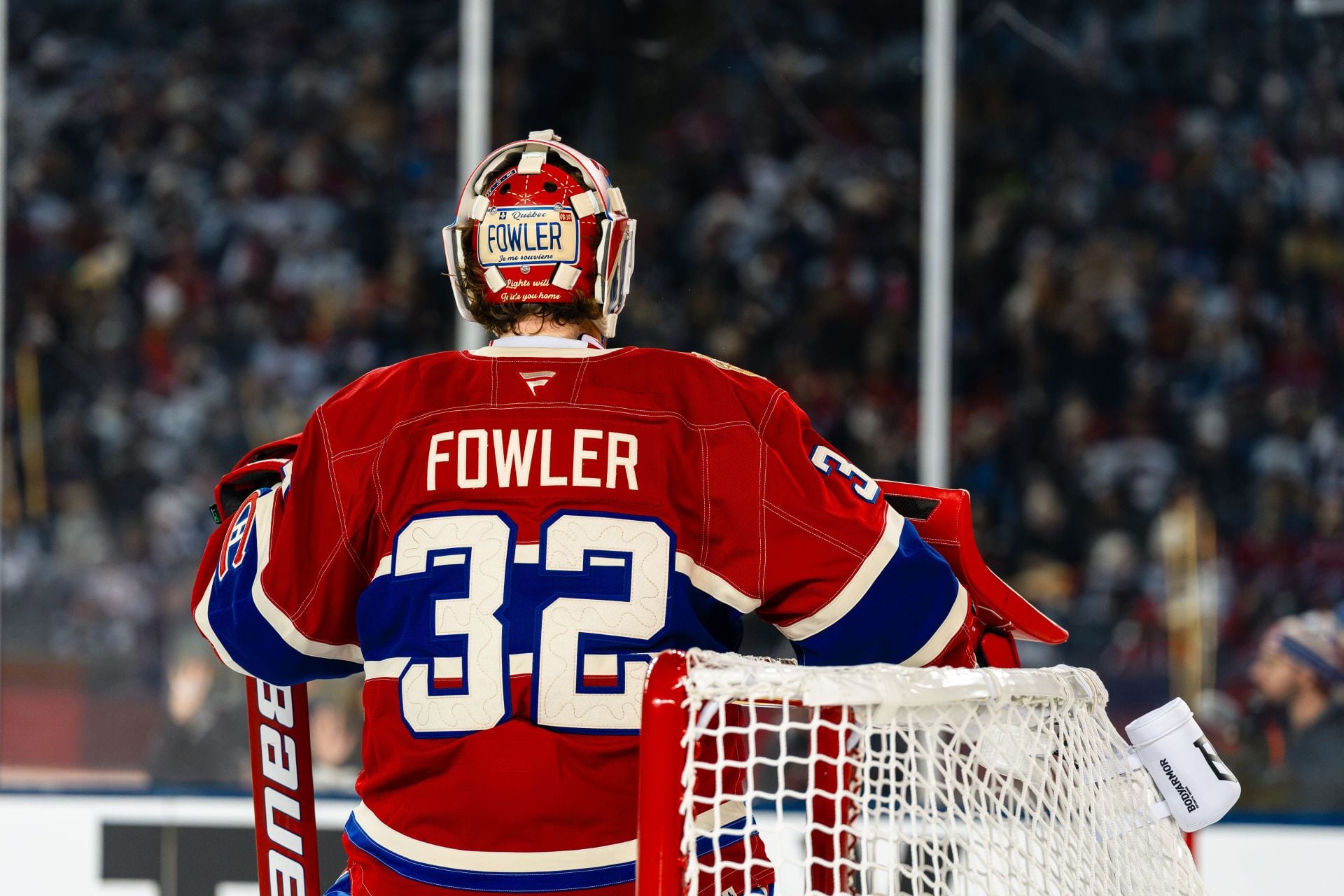 Clip of Canadiens management arguing over Jacob Fowler's potential resurfaces after his 46-save shutout performance vs. Blues