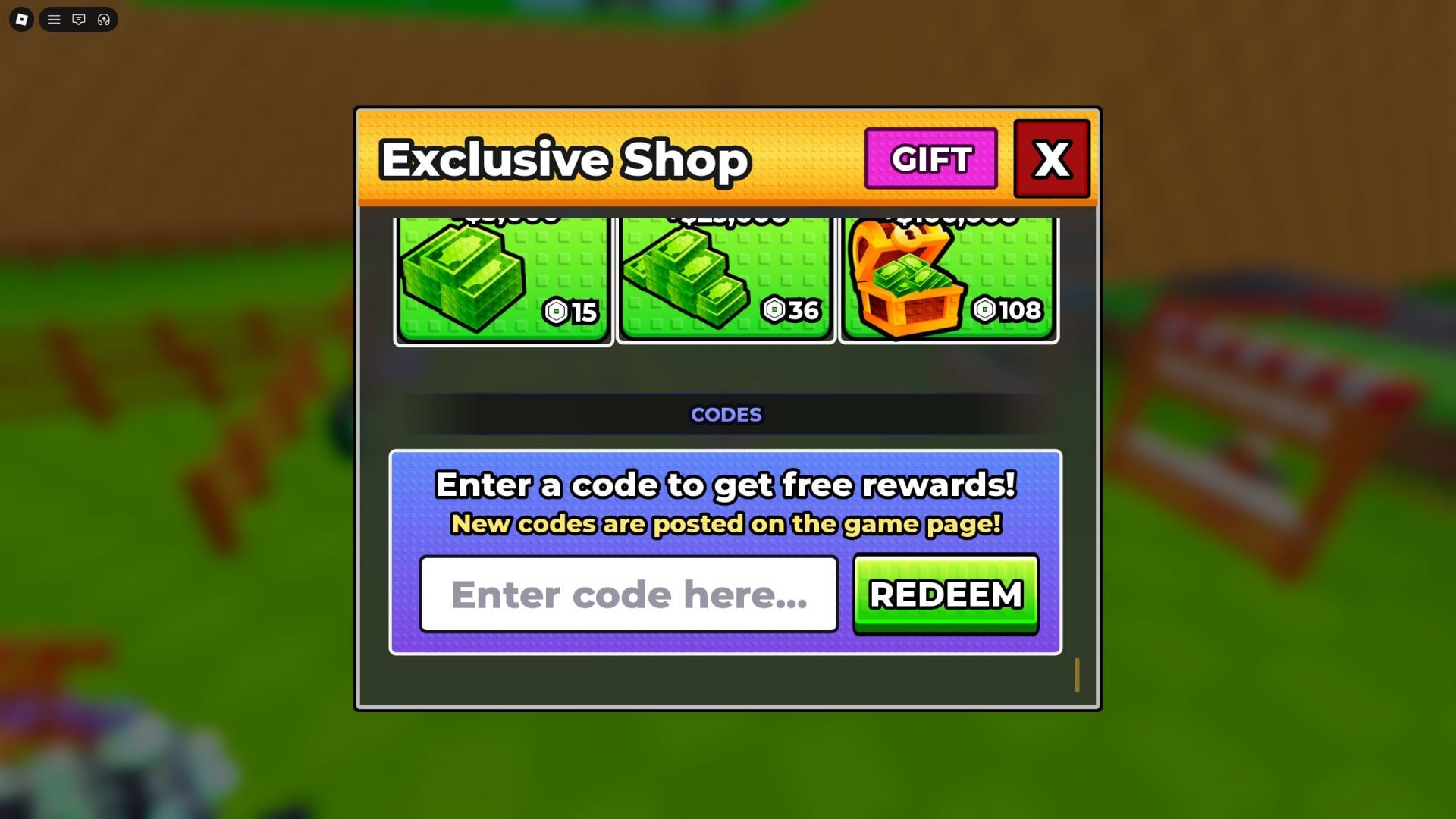 Active codes for +1 Pickaxe Swing for Eggs (Image via Roblox)