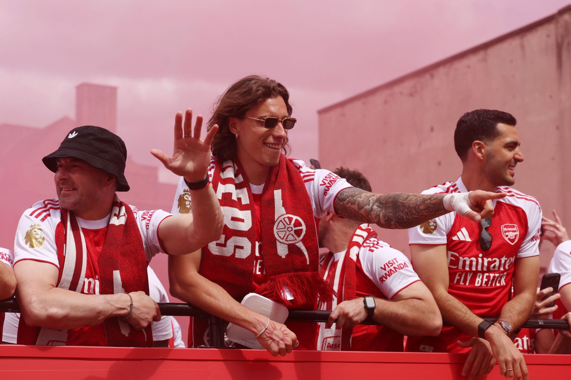 "We freaked out!" - Riccardo Calafiori reveals how Arsenal players nearly called off Premier League title parade