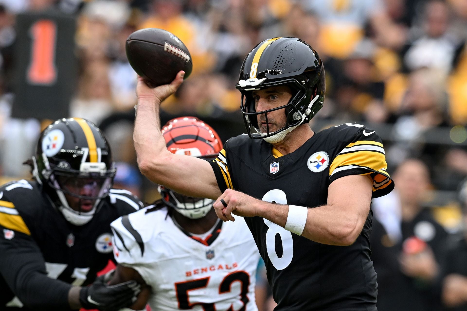 "I'm sick of the d*mn Steelers": Stephen A. Smith goes ballistic on Pittsburgh as Aaron Rodgers gets sacked 5 times in TNF loss vs Browns