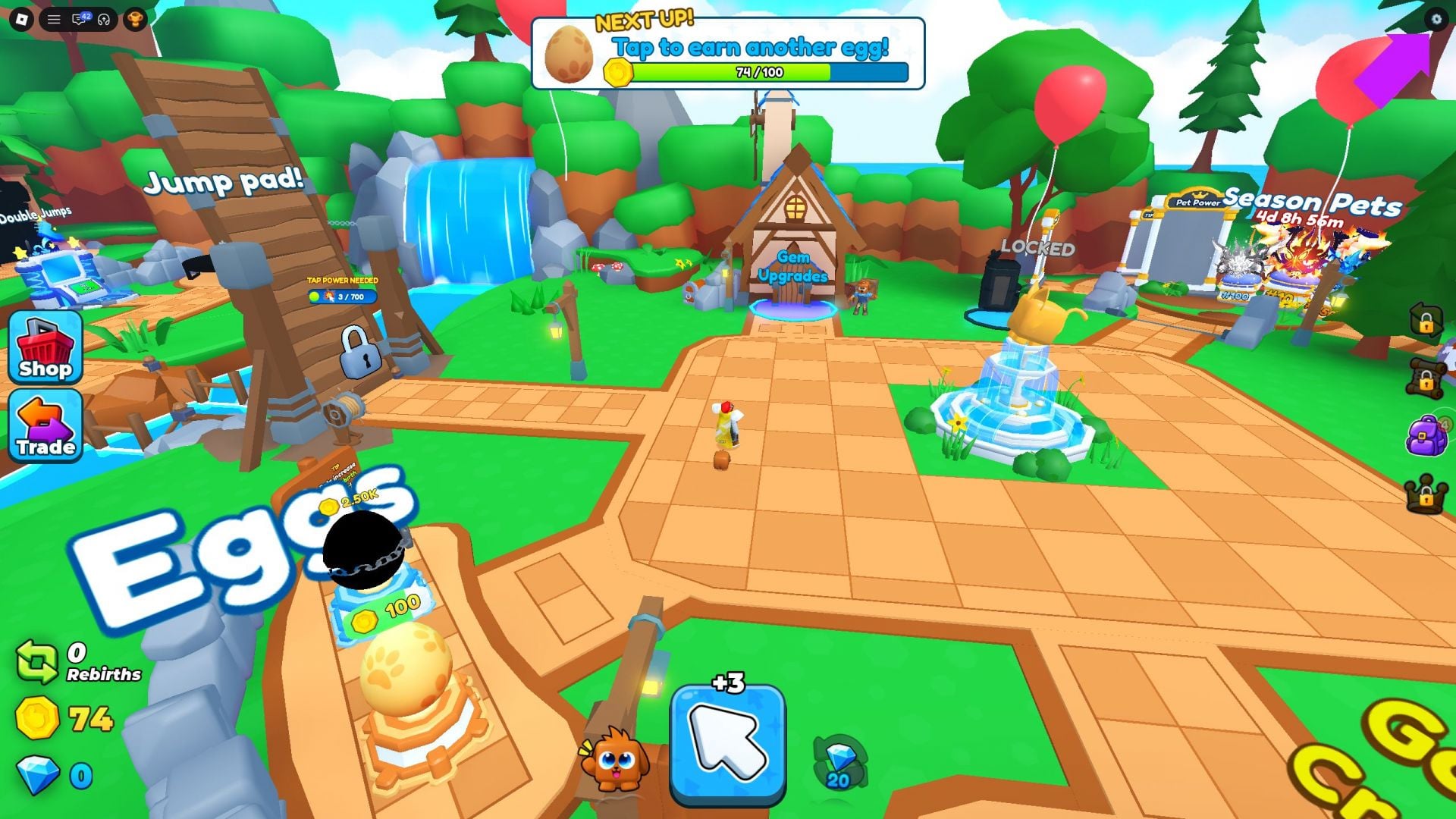 Tap Simulator Reborn codes (October 2026)