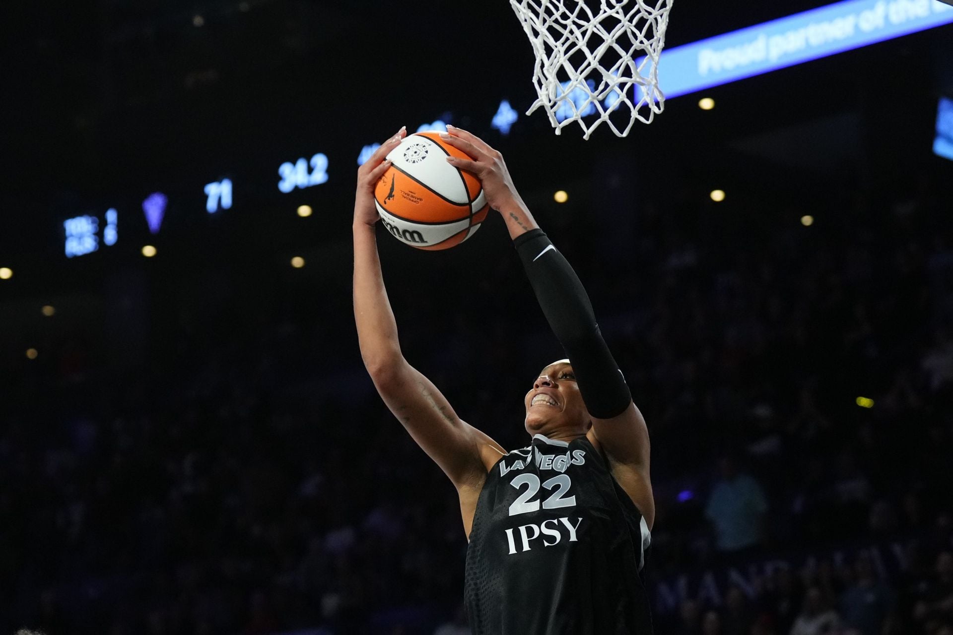 A'ja Wilson won her fifth MVP title this season (Source: Imagn)