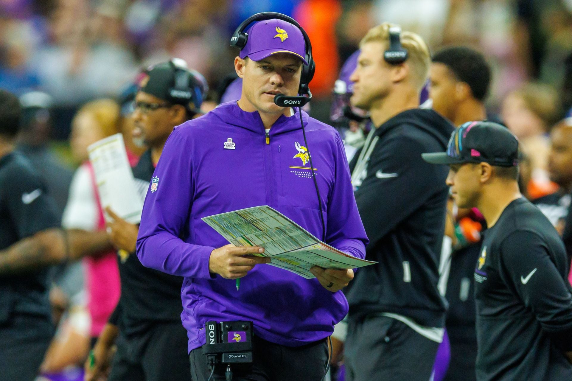 "Kevin O'Connell's lucky he's got a dam* job": Stephen A. Smith doesn't mince words about Vikings overlooking QB issue amid Jonathan Taylor trade buzz