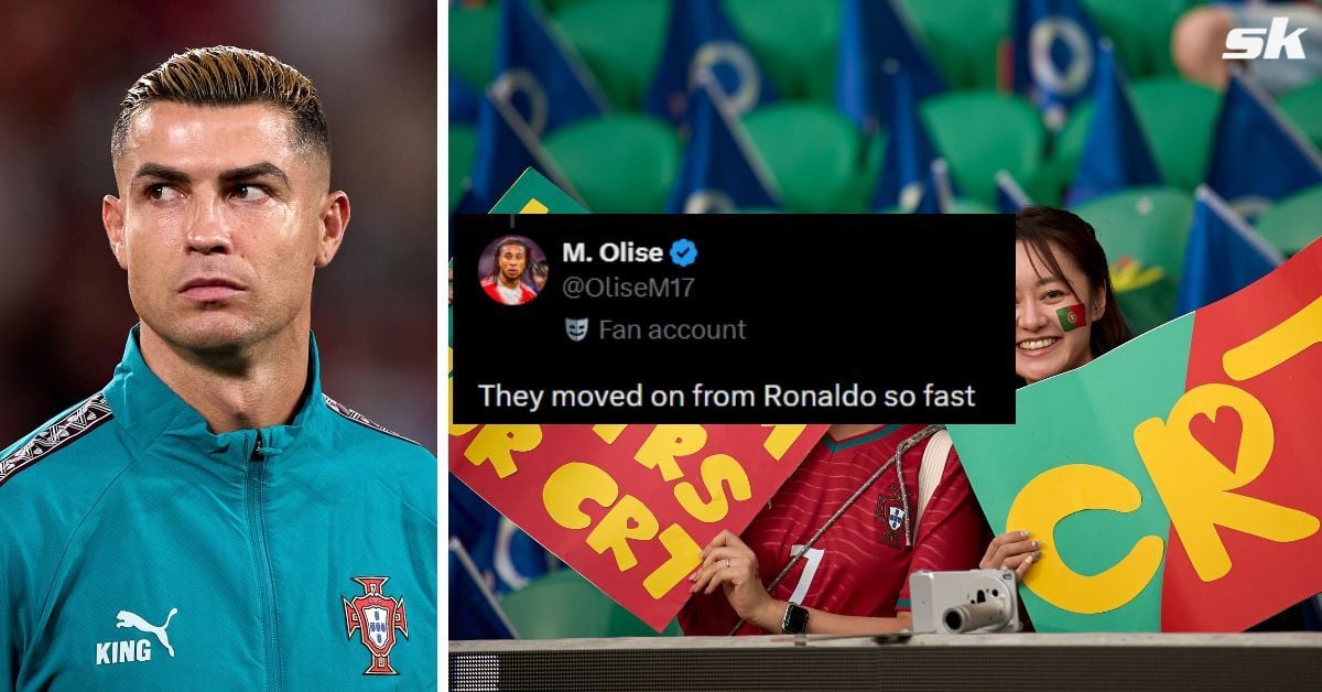 "Da*n bro, give it like at least a day" - Fans react as Portugal star set to wear No. 7 jersey in Cristiano Ronaldo absence for Denmark clash