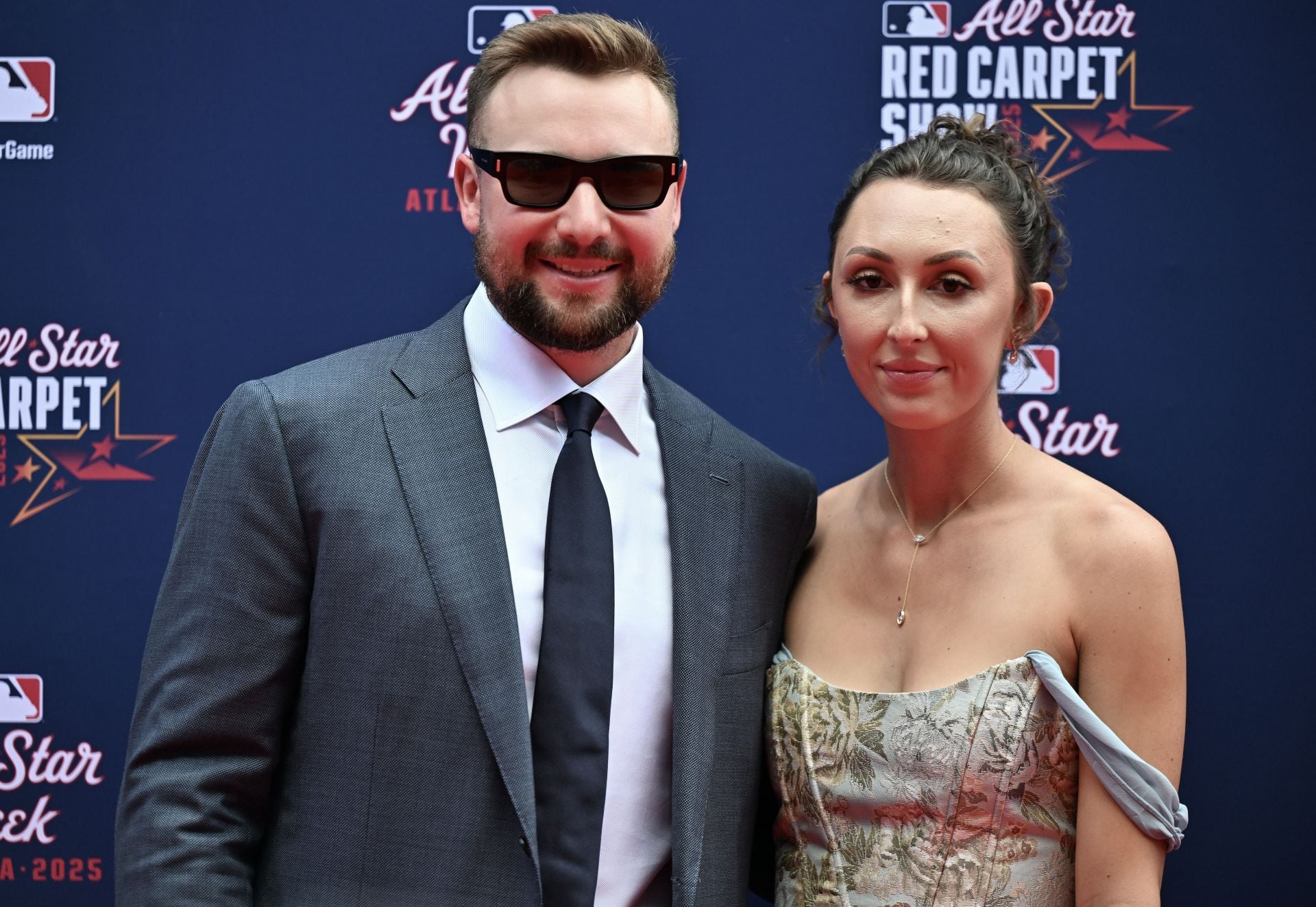 PICTURES: Cal Raleigh's girlfriend Hannah Shimek dons blue floral bikini during Italian beach getaway