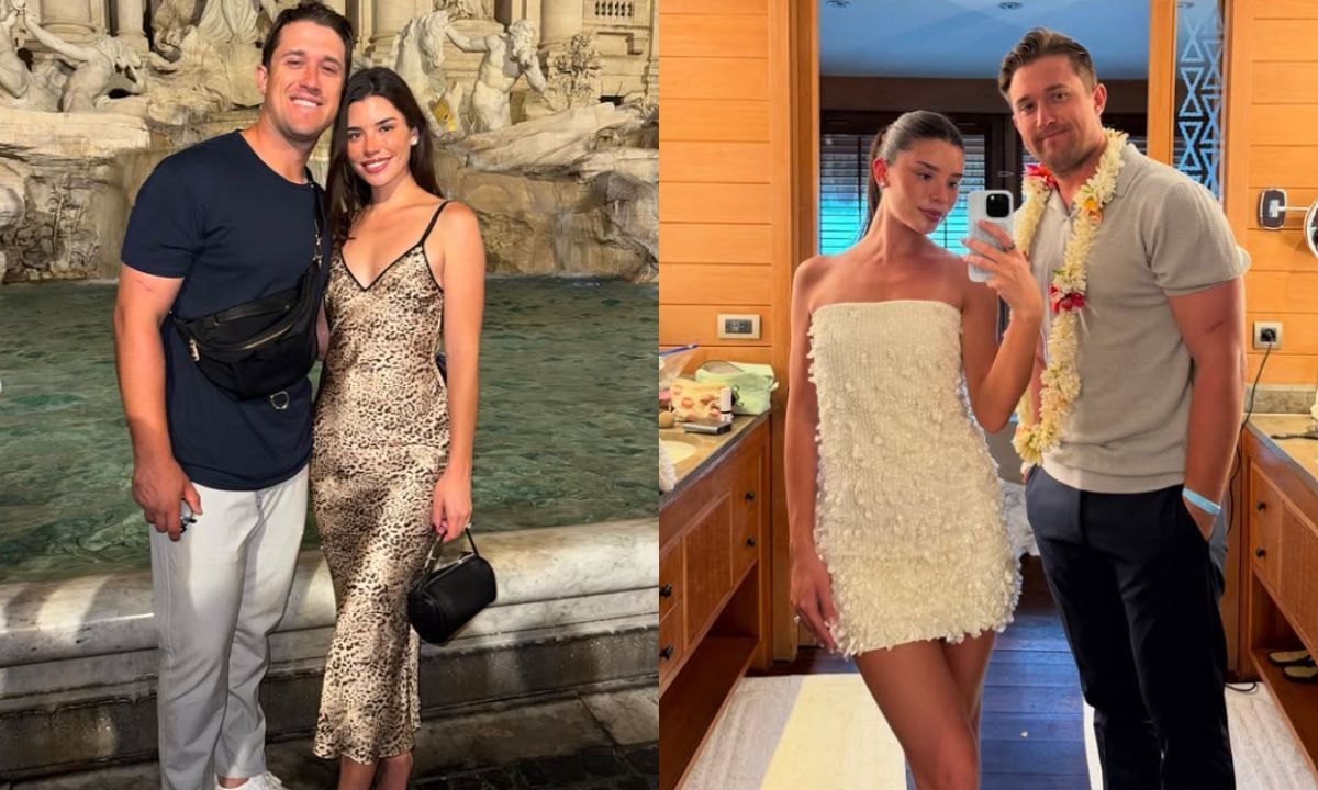 PICTURE: Blake Rutherford's wife Gracie dons Black bikini, shares mirror selfie before pool time