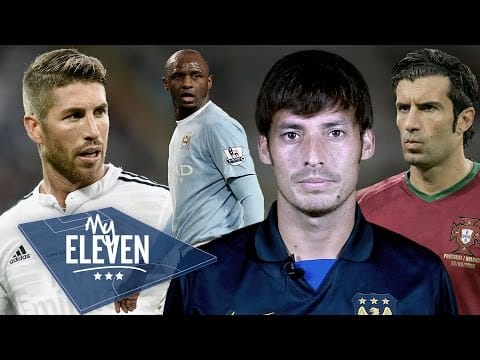 Manchester City star David Silva reveals his all time Dream XI