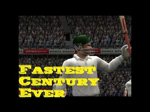 Watch: Matthew Hayden scores fastest ever, 24-ball century in EA Cricket