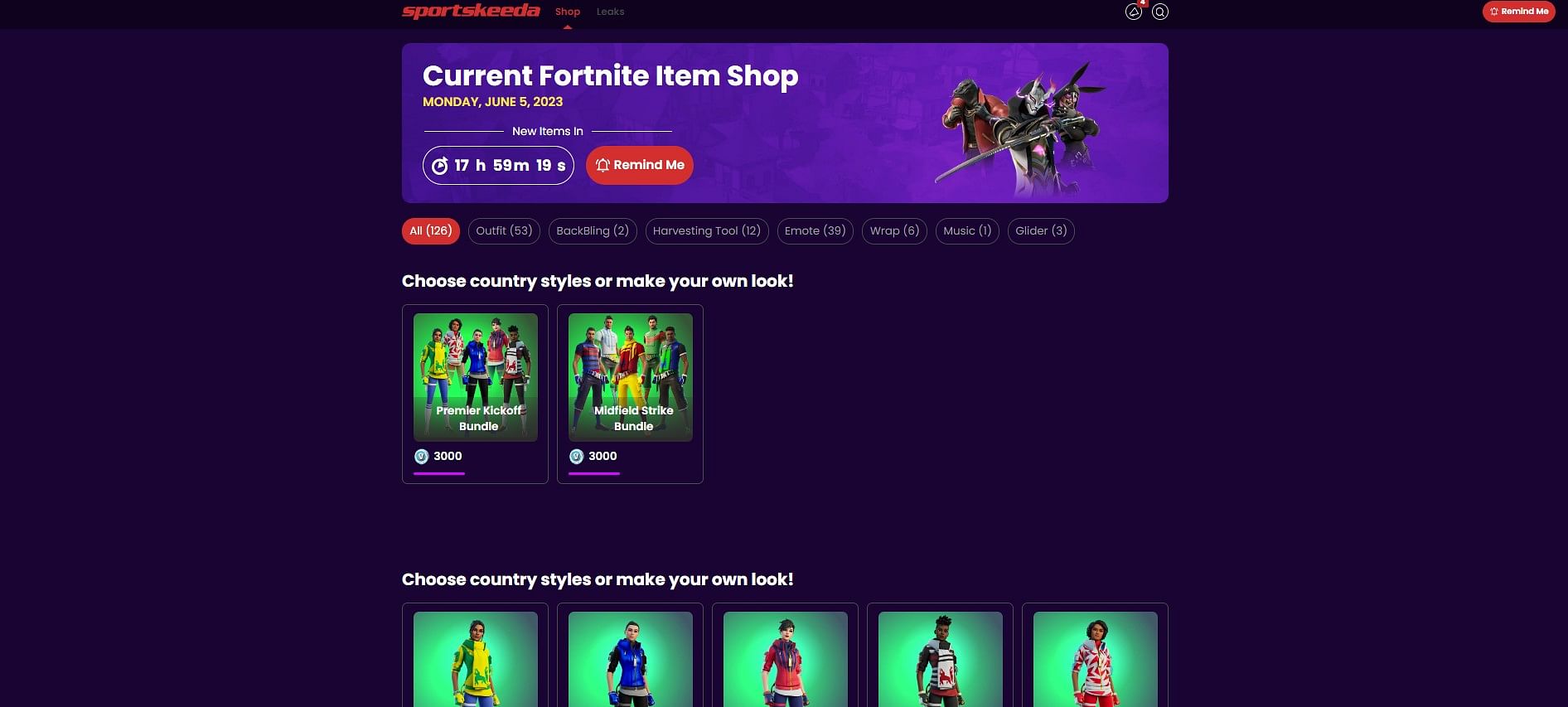 17 August 2023 – Fortnite Item Shop - Fortnite Item Shop