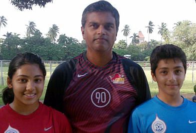  Natasha Mercahnt &amp; Hussain Vahanvaty both represent India U14 girls &amp; U13 boys respectively at at the AFC competition.