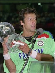 Imran Khan's moment of glory in 1992