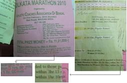 Running the Kolkata Airtel Marathon, 2010