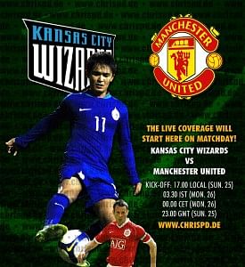 PHOTOS: Kansas City Wizards, Manchester United At The New