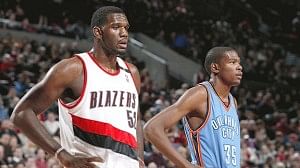 Greg Oden and Kevin Durant went No. 1 and No. 2 in the NBA draft 13 years  ago. Both went on to do great things 🎓🏆