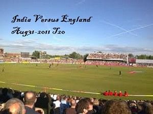 India Versus England Only T20 on August 31,2011 at Old Trafford