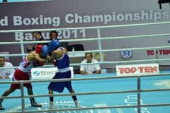Devendro Singh Trounces Velazquez Joselito to enter Pre Quarter Finals