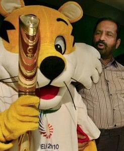 kalmadi and cwg games mascot